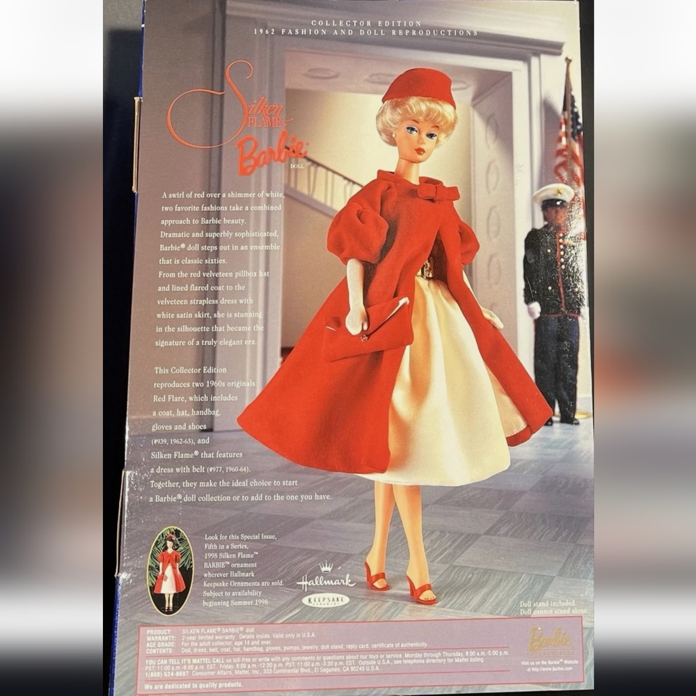 Mattel Silicon Flame Barbie Collector Edition Doll - Collector's Item - Picture 2 of 3